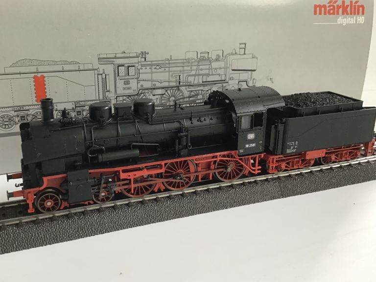 MARKLIN HO 37030 BR 38 2581 DB DIGITALE  USATA OTTIMA