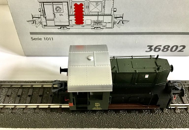 MARKLIN HO 36802 LOCOMOTIVA DA MANOVRA KOF SERIE 1011 CFL DIGITALE USATA OTTIMA