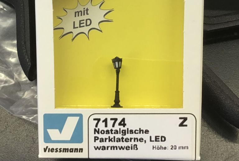 VIESSMANN Z Miniclub 7174 lampione da parco Marklin