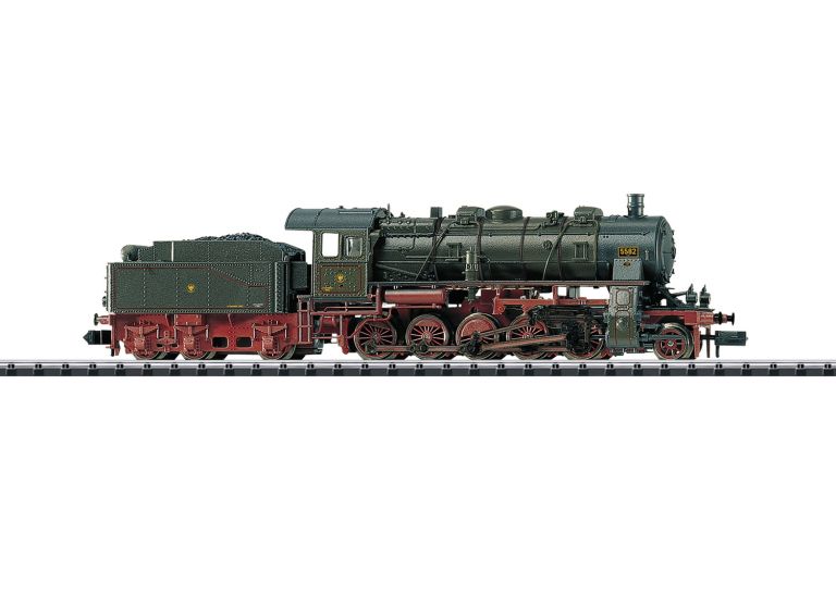 Minitrix 16582 Locomotiva prussiana G 12 a tender separato per treni merci digital Trix