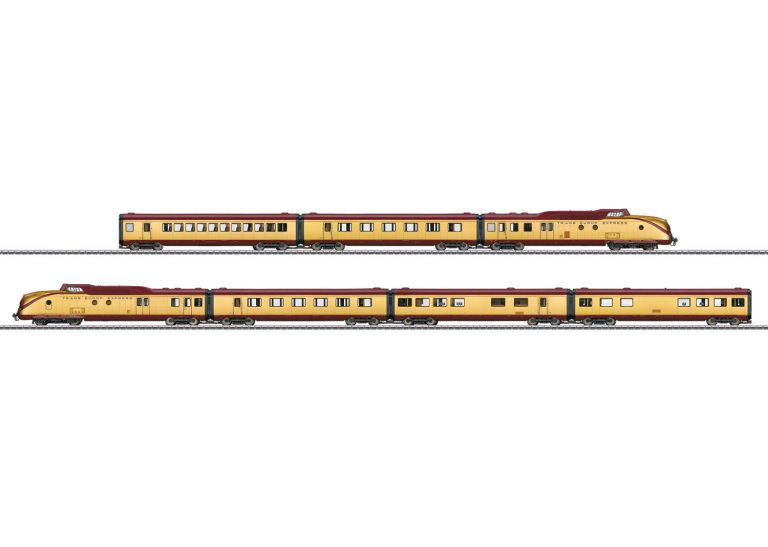 37603 VT 11.5 TEE Diesel Powered Rail Car Train