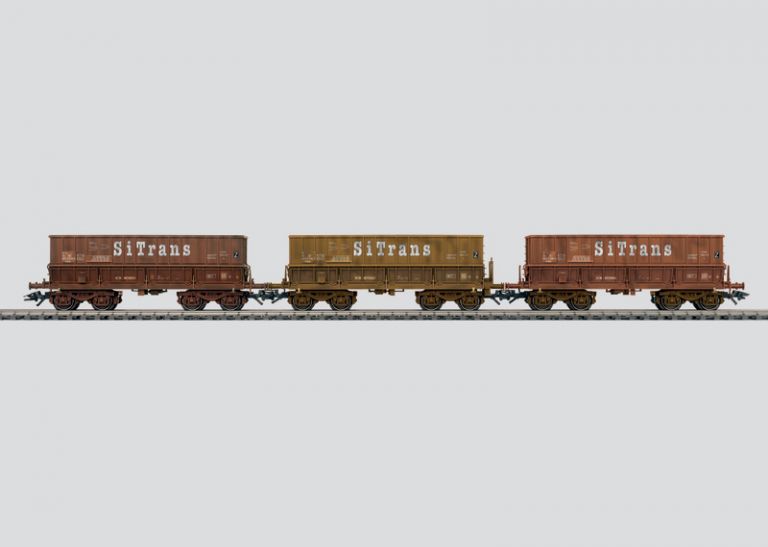Marklin HO 48448 Car Set - 3 Ore Transport Cars