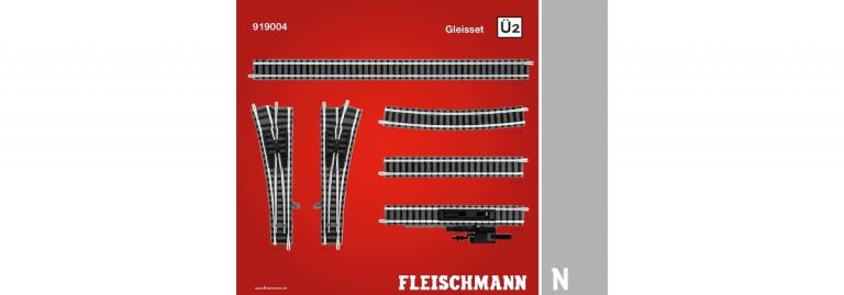 Fleischmann 919004 - Track Set Ü2, passing track 2 Fleischmann