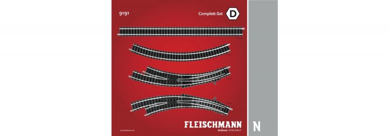 Fleischmann 9191 - Set completo D Fleischmann
