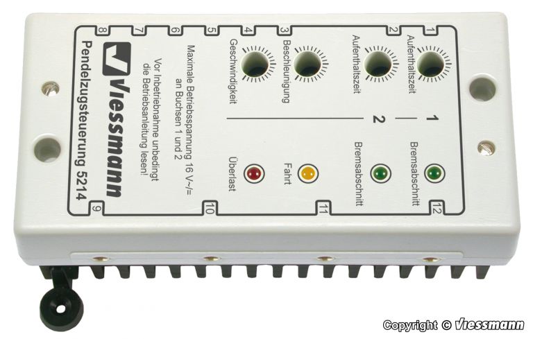 Viessmann 5214 Modulo di controllo per treni navetta in corrente continua analogico Viessmann