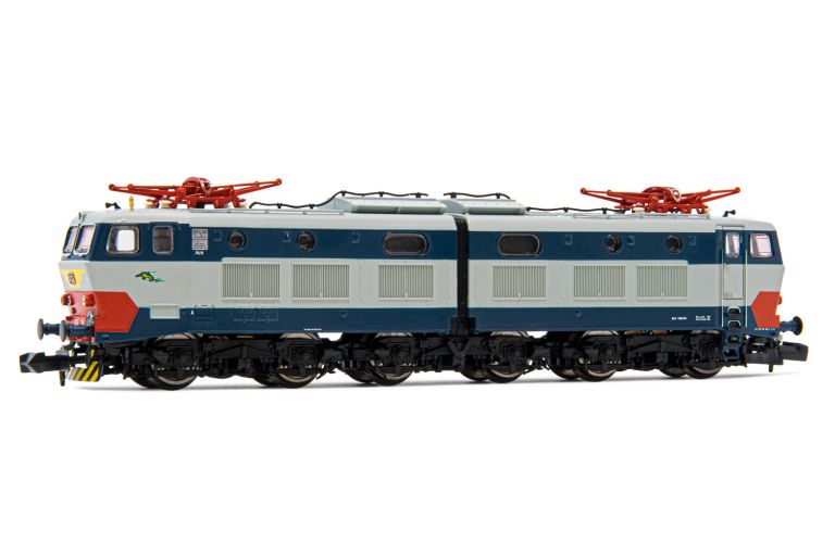 Arnold HN 2512D FS, locomotiva elettrica digitale E.656 quarta serie, livrea blu/grigio, ep. IV-V con decoder DCC Arnold