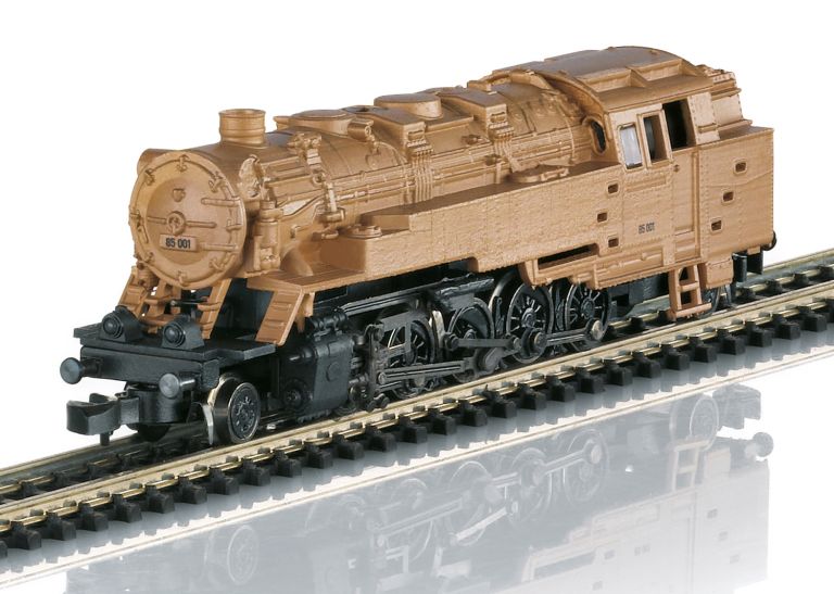 Marklin Miniclub scala Z 88932 Locomotiva a vapore Gruppo 85 in autentico bronzo