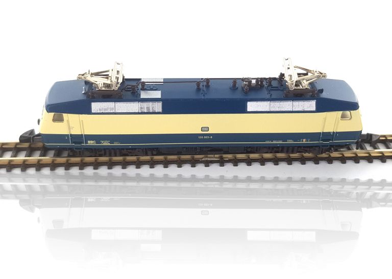Marklin Miniclub scala Z 88179 confezione con 2 Locomotive elettriche Gruppo BR 120.1 e BR 103