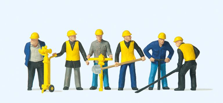 PREISER HO 10035 Track Workers