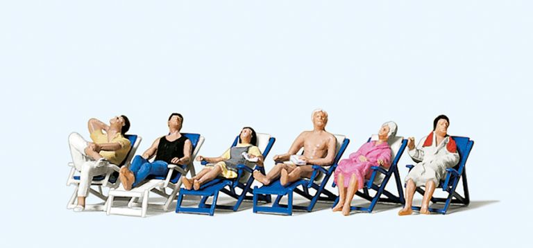 PREISER HO 10437 Sunbathers