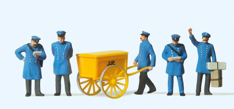 PREISER HO 12198 HO 1900's railway personnel