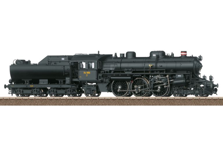 Trix HO 25491 Locomotiva a vapore danese n. E 991 Trix