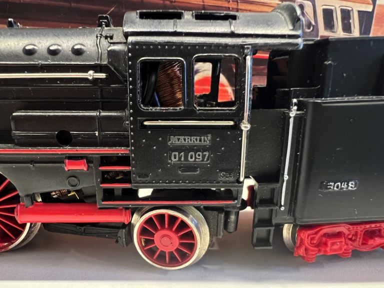 Marklin HO 3048 Locomotiva a vapore con scatola originale