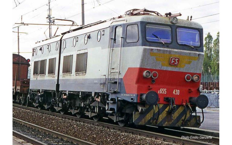 Arnold HN 2533S FS, locomotiva elettrica E.656 digitale quinta serie, livrea blu/grigio, ep. V con decoder DCC Sound