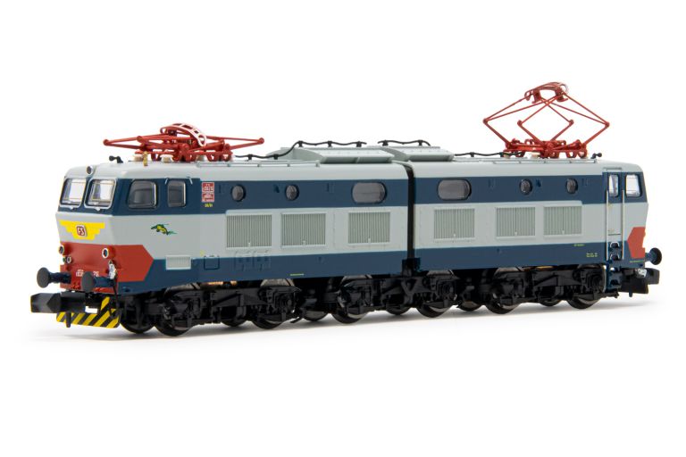 Arnold HN 2531 FS, locomotiva elettrica E.656  seconda serie, livrea blu/grigio Arnold