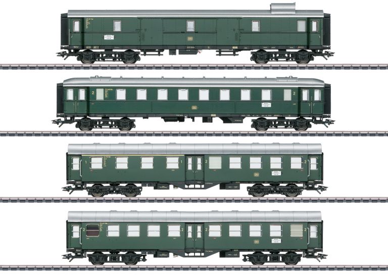 MARKLIN HO 41327 Gruppo di carrozze da treni espressi per la VT 92.5 Trix