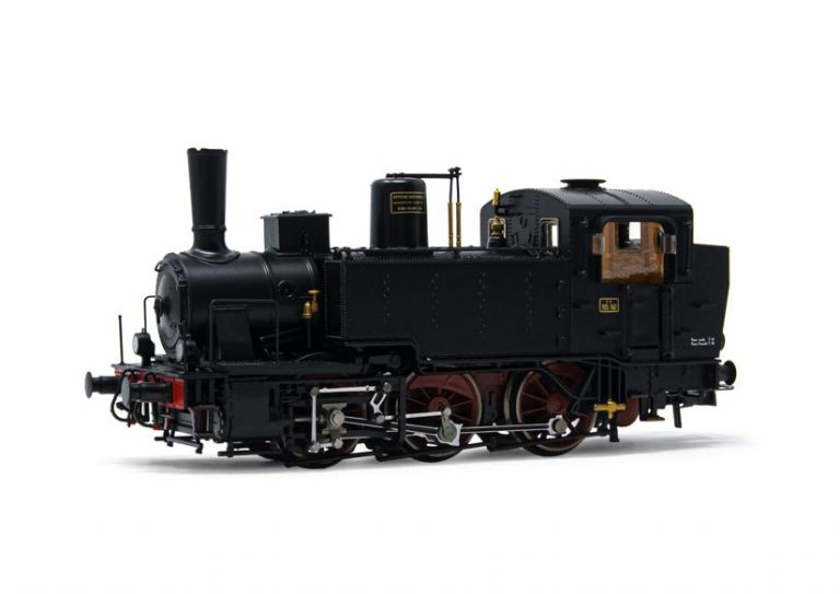 Rivarossi HR 2789 FS, locomotiva a vapore Gr. 835, fanali elettrici, pompa Westinghouse piccola, ep. III-IV Rivarossi