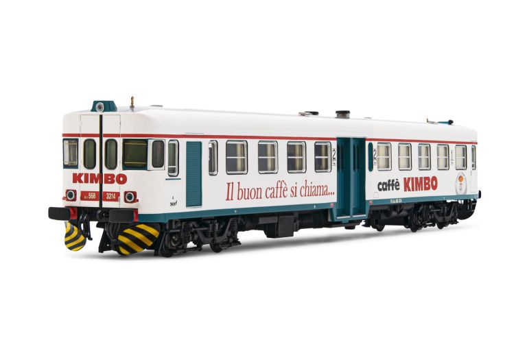 LIMA EXPERT HL2666 FS, ALn 668 3100 series diesel railcar, white "KIMBO" livery, ep. V