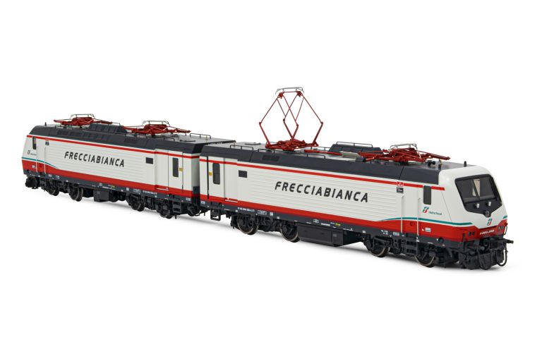 LIMA EXPERT HL2663 FS Trenitalia, set di 2 locomotive elettriche E.464 (entrambe motorizzate), livrea "Frecciabianca", ep. VI