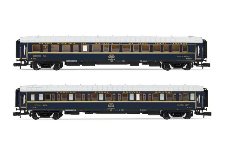 ARNOLD HN4400 VSOE, set di 2 carrozze letto per treno "Venice Simplon Orient Express", ep. IV-V Arnold