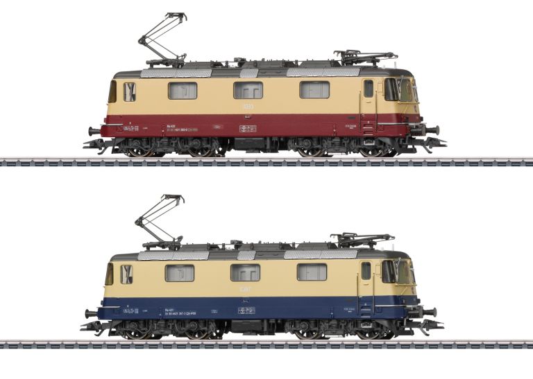 Marklin HO 37300 Confezione doppia di locomotive elettriche Re 421 Marklin