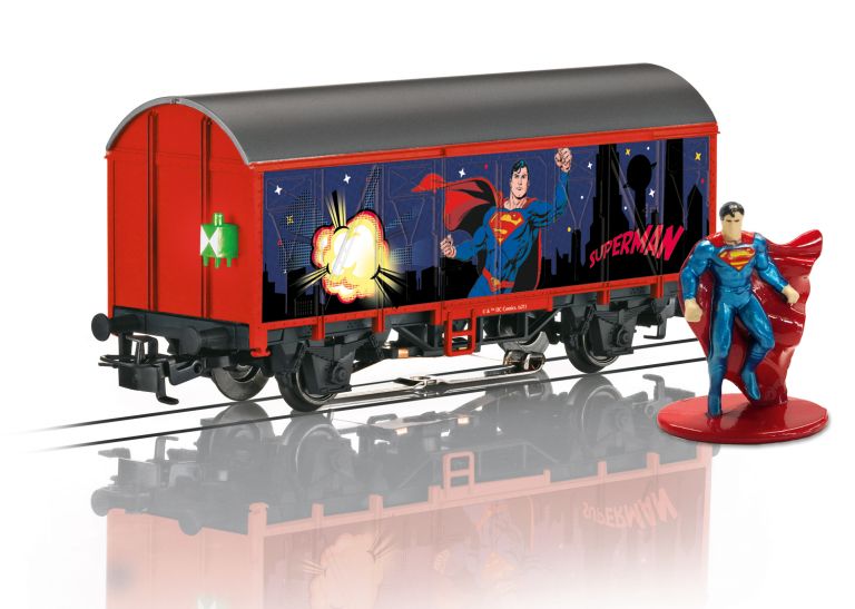 MARKLIN HO 44825 Märklin Start up - Carro merci chiuso Superman