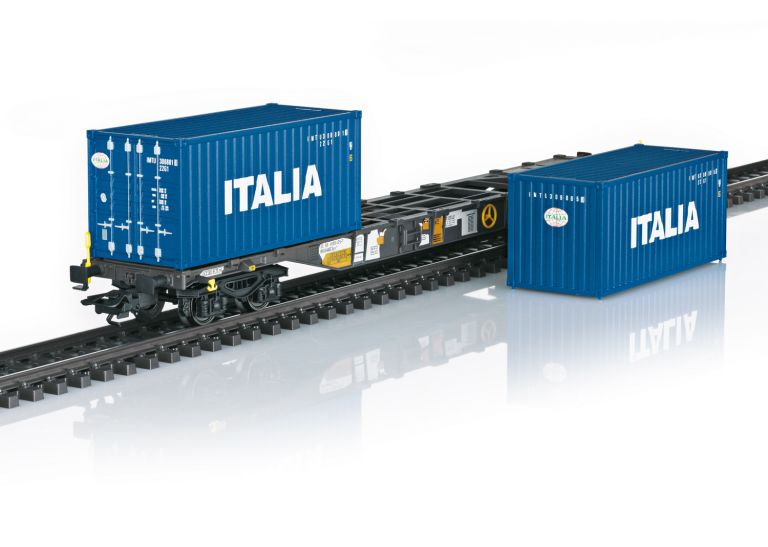 Marklin 47460 Gruppo di carri di supporto per contenitori di tipo costruttivo Sgns