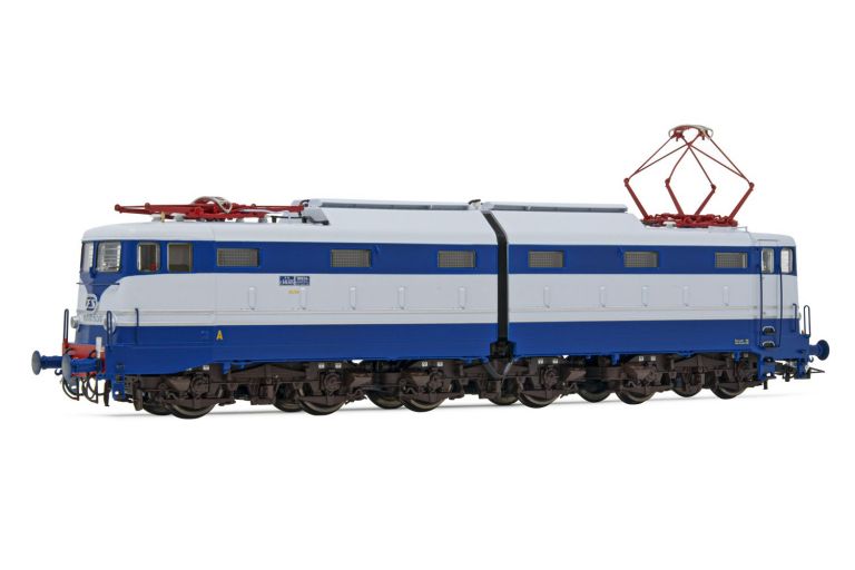 Rivarossi HR 2868S FS, locomotiva elettrica E.646, 2a serie, livrea "Treno Azzurro", ep. IIIb, con DCC Sound decoder Rivarossi