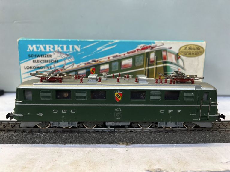 Marklin HO 3050 Locomotiva Elettrica Ae 6/6 SBB con scatola originale Marklin