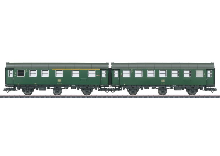 MARKLIN HO 43175 Coppia di carrozze passeggeri ricostruite