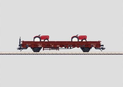 MARKLIN HO 46977 Carro a sponde basse con carico di trattori MARKLIN