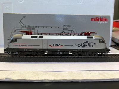 MARKLIN HO 39357  REHIE 1116 HUPAC DIGITAL/SOUND Electric Locomotive like new MARKLIN