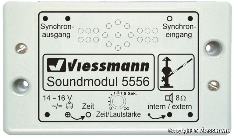 Viessmann 5556 Modulo sonoro Passaggio a livello Viessmann