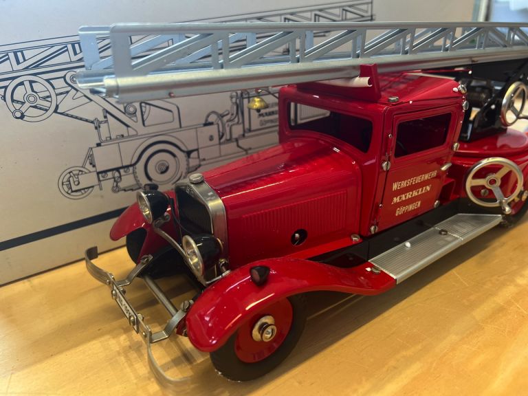 MARKLIN 1991 camion dei pompieri come nuovo con scatola originale