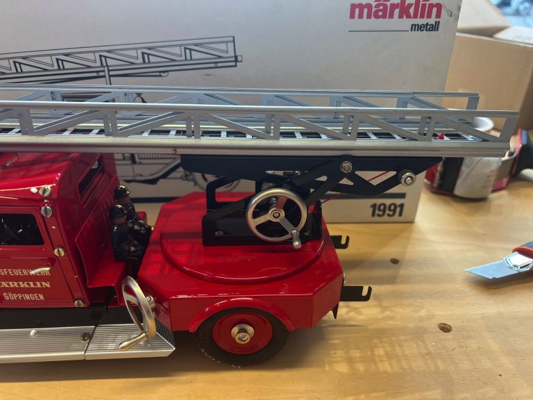 MARKLIN 1991 camion dei pompieri come nuovo con scatola originale