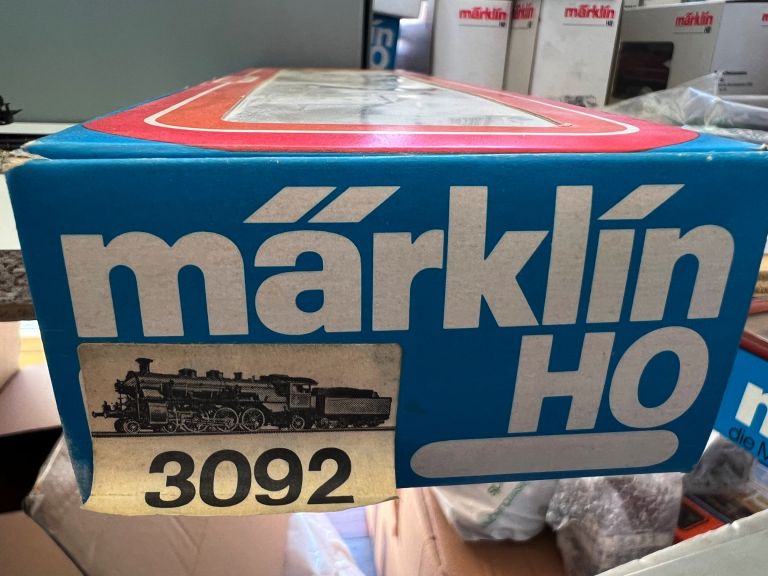 MARKLIN HO 3092 LOCOMOTIVA A VAPORE S 3/6 BAVARESE OTTIMA CON SCATOLA ORIGINALE