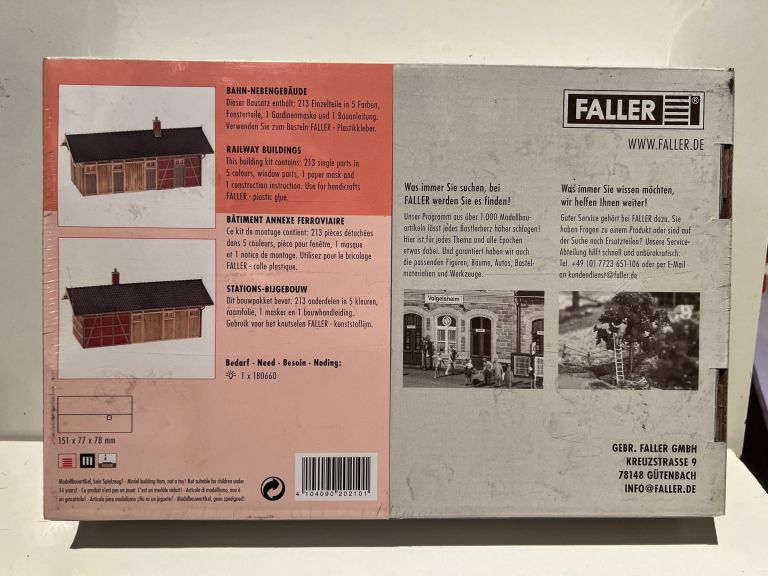 Faller HO 120210 Piccola Stazione