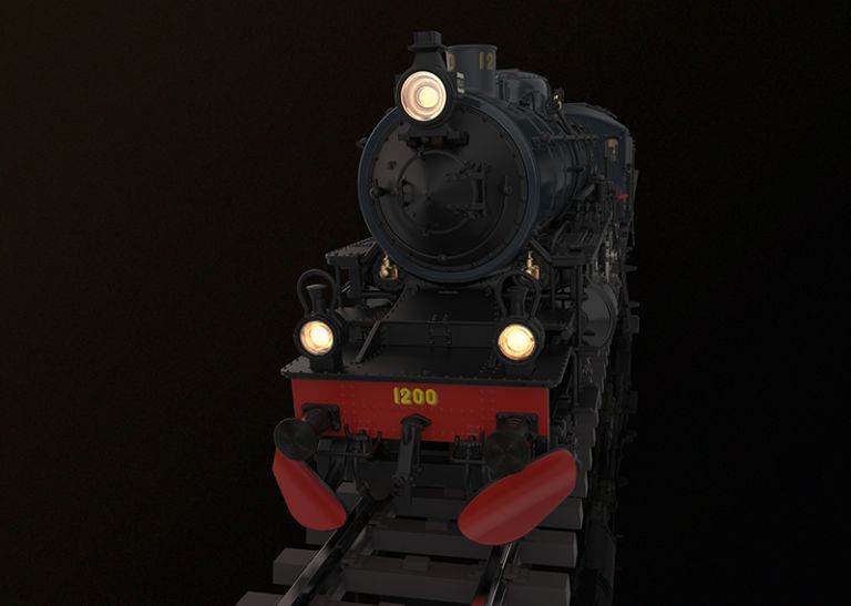 Marklin HO 39490 Swedish Steam Locomotive, F 1200