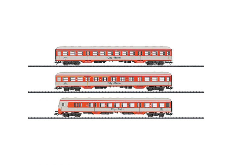 TRIX HO 23434 Gruppo di carrozze „City-Bahn"