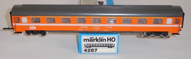 MARKLIN HO 4267 Carrozza Eurofima 1a Classe SBB