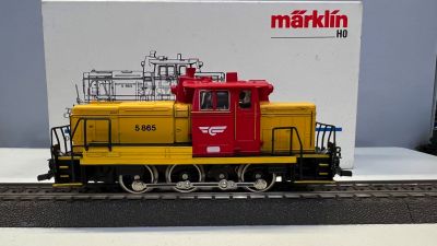 MARKLIN HO 3148 LOCOMOTIVA DIESEL DI 5 NSB IN OTTIMO STATO CON SCATOLA ORIGINALE MARKLIN