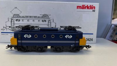 MARKLIN HO 3424 LOCOMOTIVA ELETTRICA SERIE 1100 NS DELTA/DIGITAL OTTIMA CON SCATOLA MARKLIN