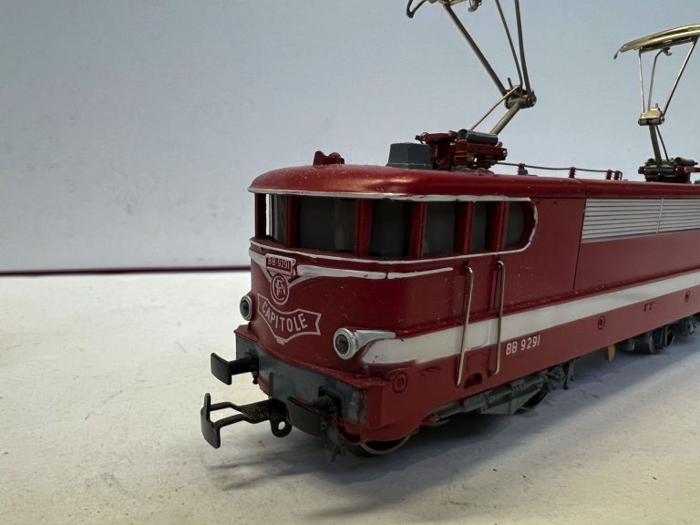 MARKLIN HO 3059 LOCOMOTIVA ELETTRICA SERIE BB 9200 SNCF "CAPITOLE" SENZA SCATOLA