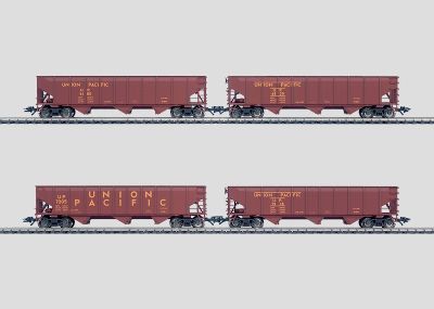 MARKLIN HO 45800 Car Set - 4 Hopper Car MARKLIN