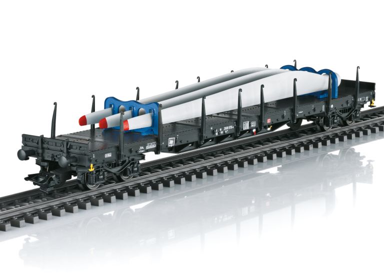 Marklin HO 47134 Gruppo di carri con stanti „Centrale eolica"