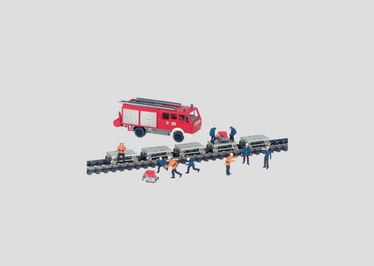 MARKLIN HO 40480 Corredo di completamento "Treno di salvataggio in galleria"