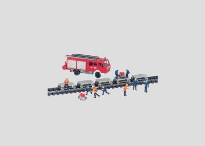 MARKLIN HO 40480 Corredo di completamento "Treno di salvataggio in galleria" MARKLIN