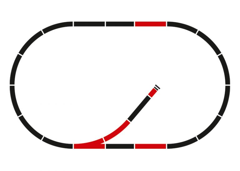 MARKLIN HO 24900 Märklin Start up - C1 C Track Extension Set