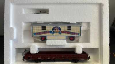 Marklin HO 46970 FLAT CAR "CIRCUS RONCALLI" Marklin