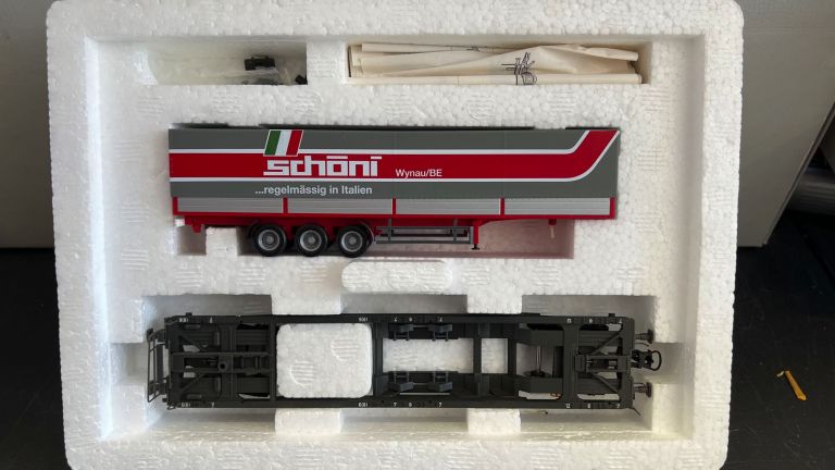MARKLIN HO 47444 "SCHONI" Deep Well Flat Car